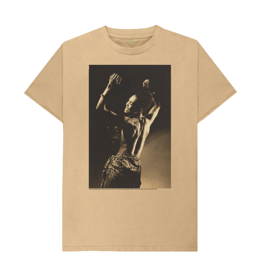 Sand printed t shirt front