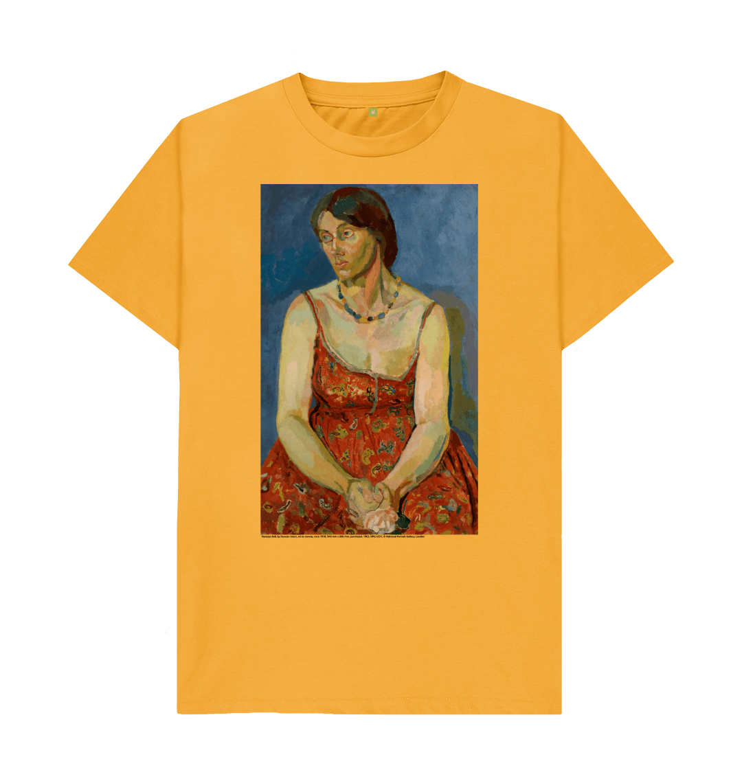 Mustard printed t shirt front