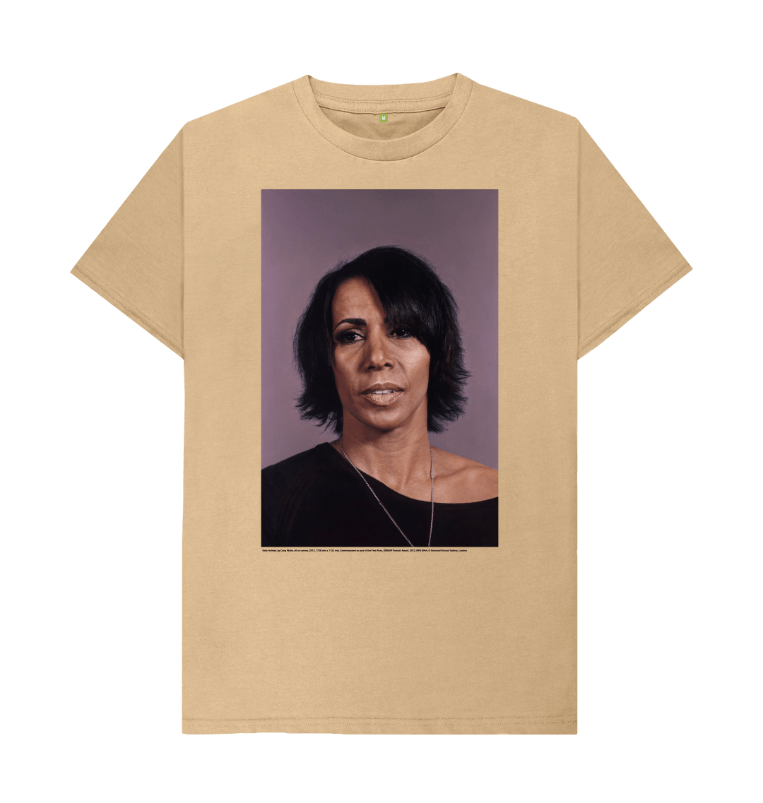 Sand printed t shirt front