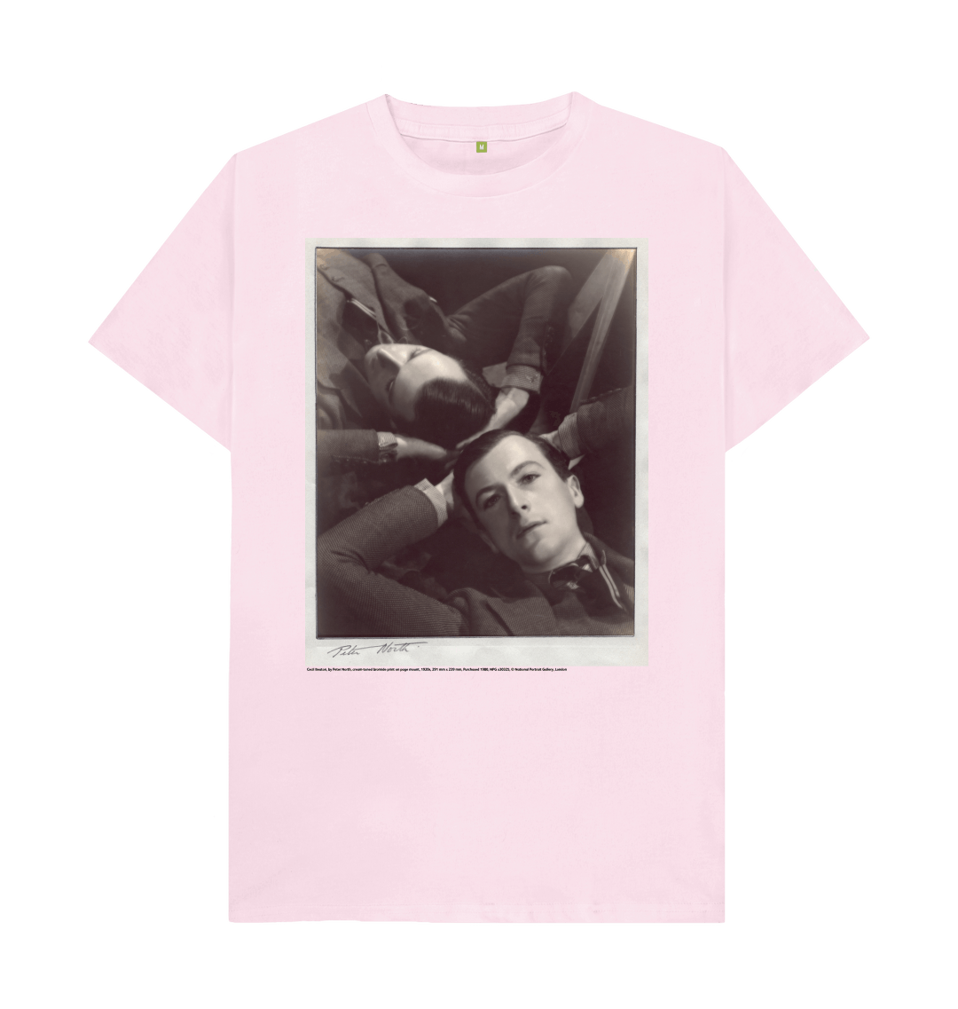 Pink printed t shirt front