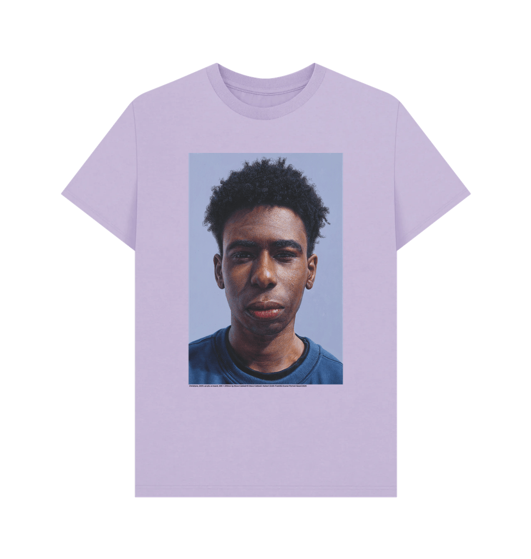 Lilac printed t shirt