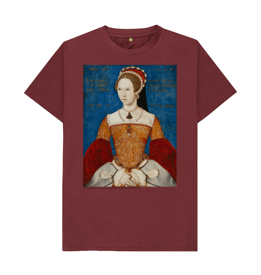 Red wine printed t shirt front