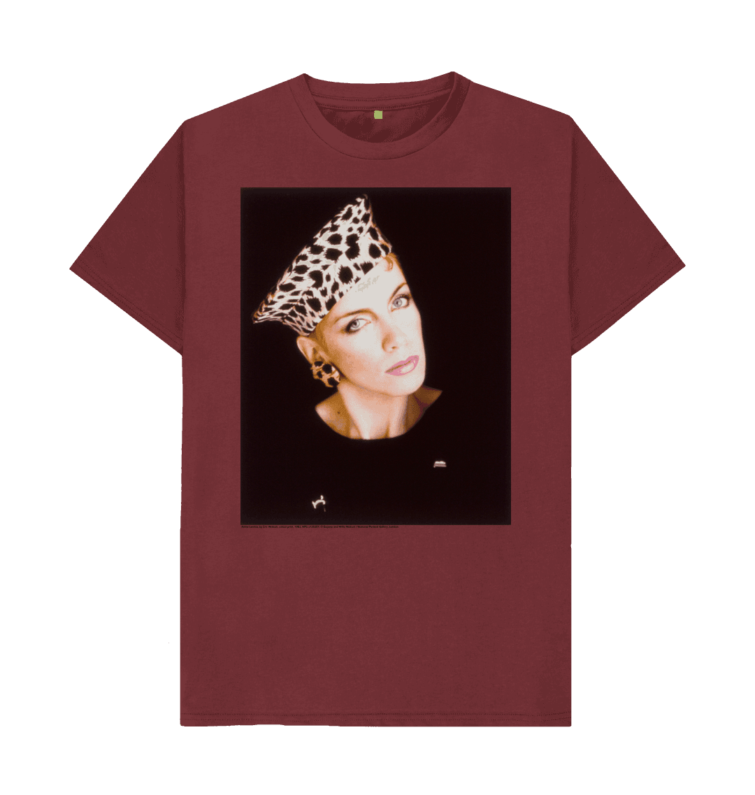 Red wine printed t shirt front