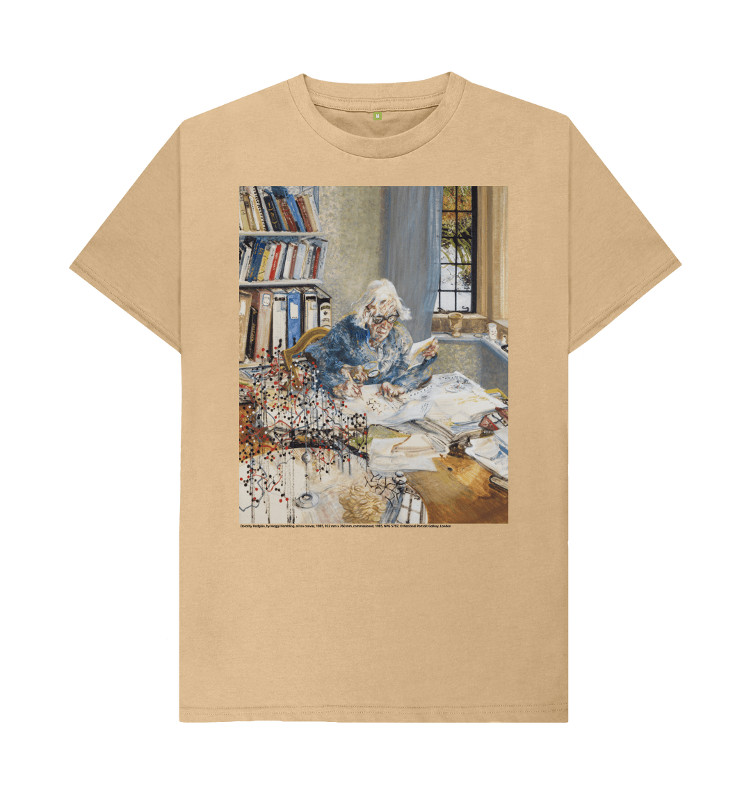 Sand printed t shirt front