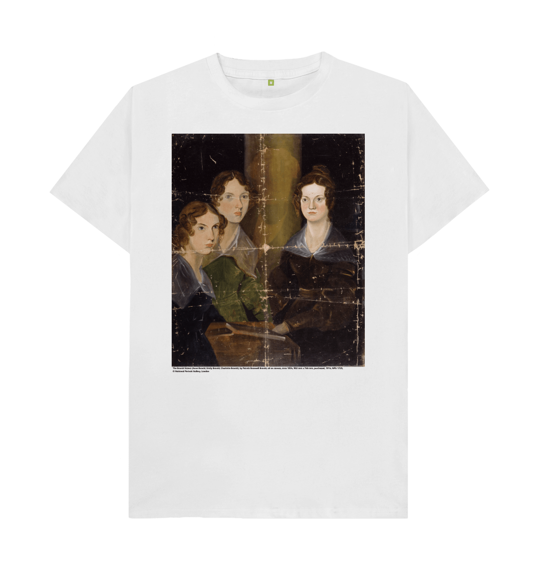 White printed t shirt front