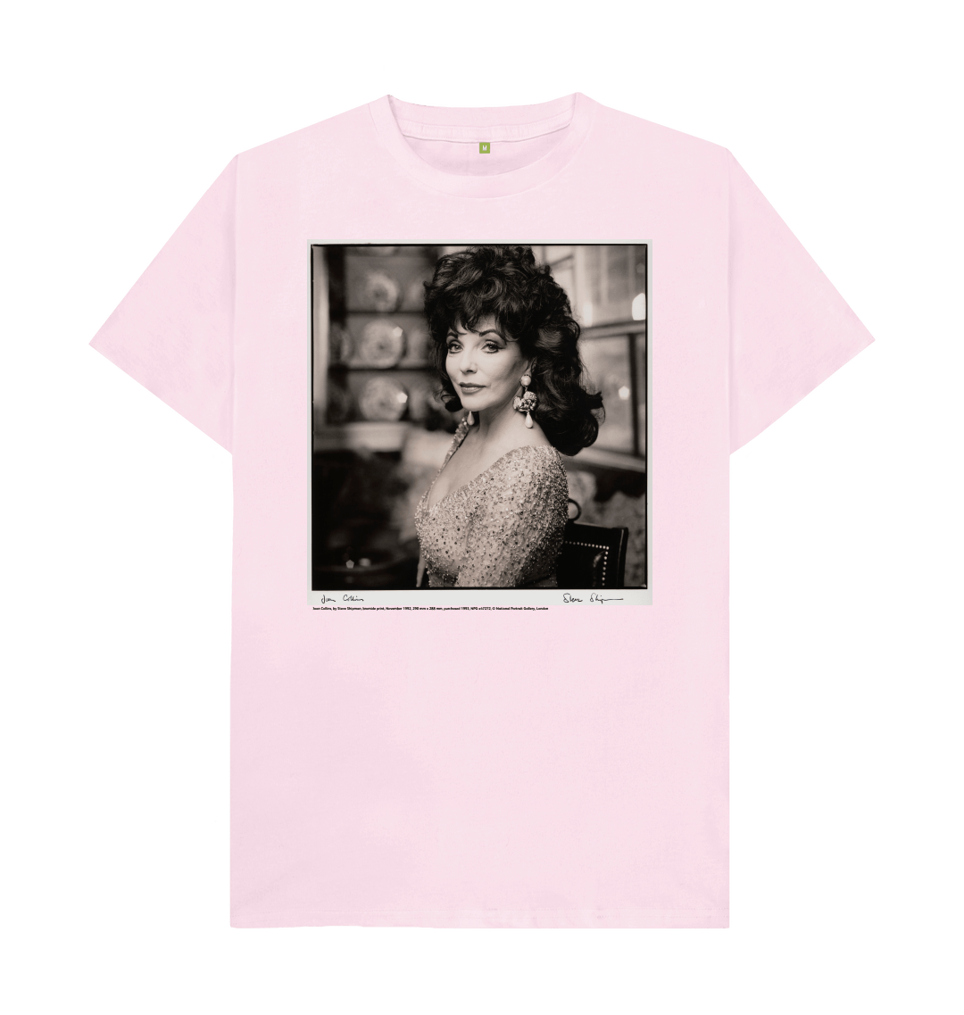 Pink printed t shirt front