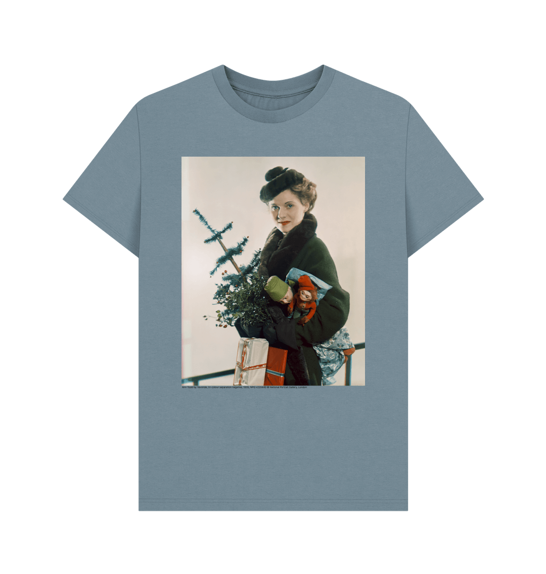 Stone blue ann todd by yevonde unisex crew neck t shirt