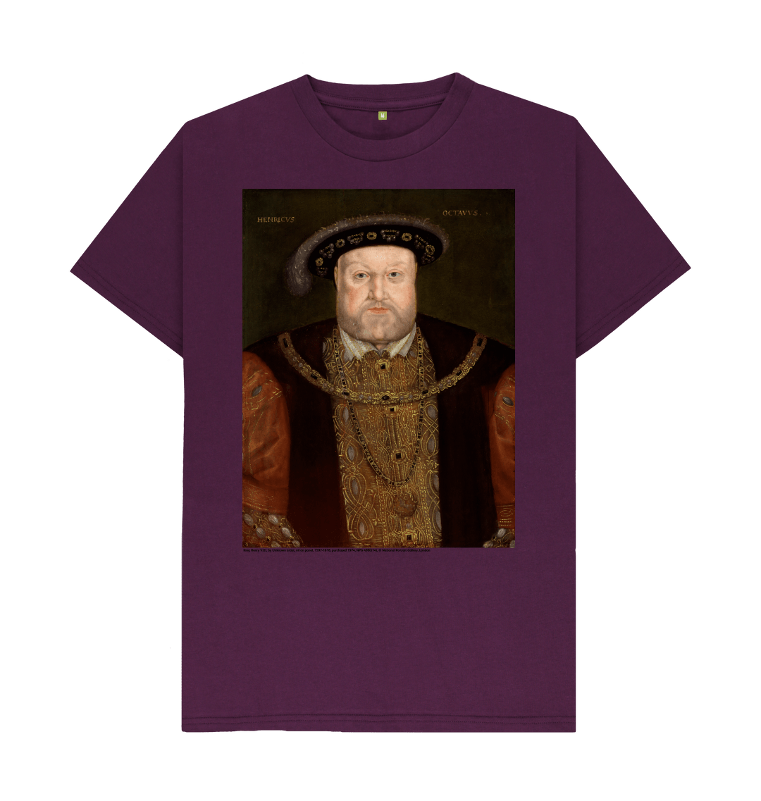 Purple printed t shirt front