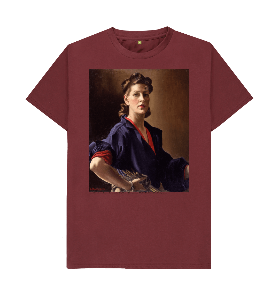 Red wine printed t shirt front