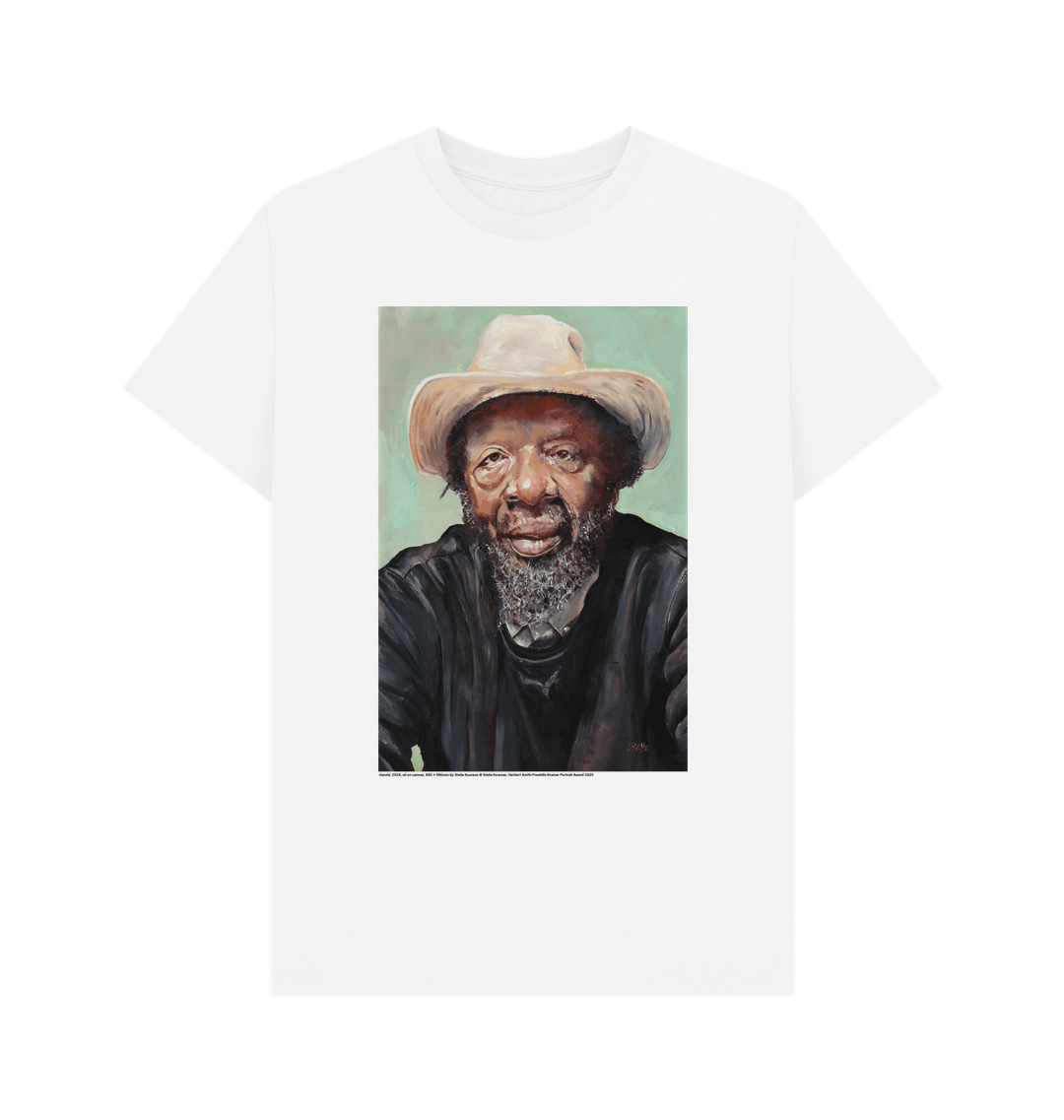 White printed t shirt