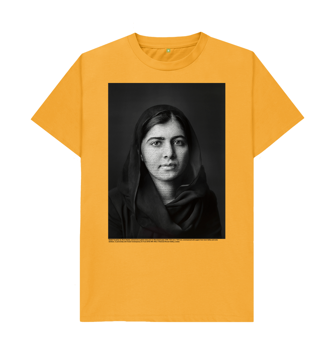 Mustard printed t shirt front