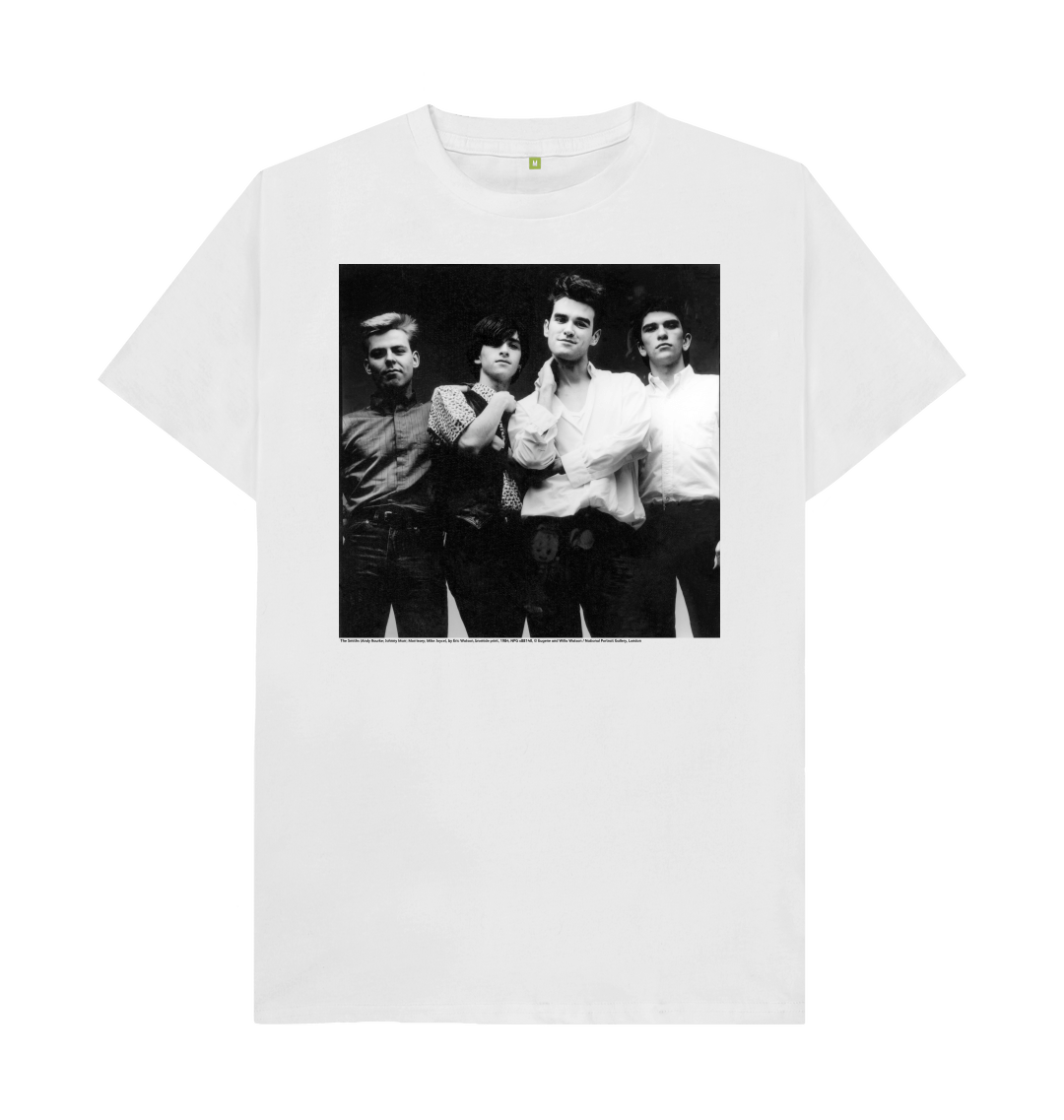 White printed t shirt front