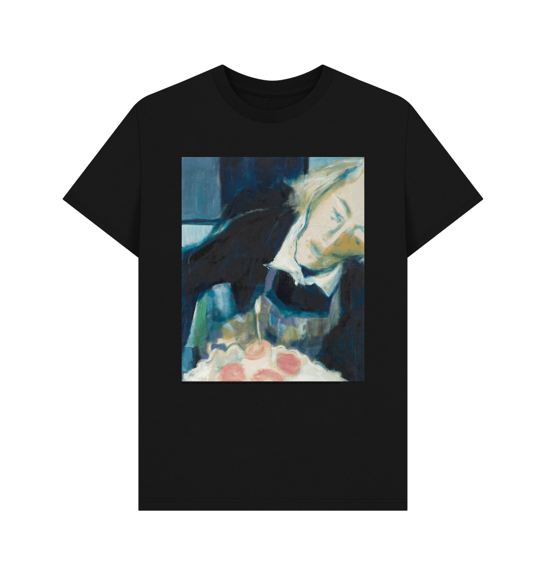 Black printed t shirt