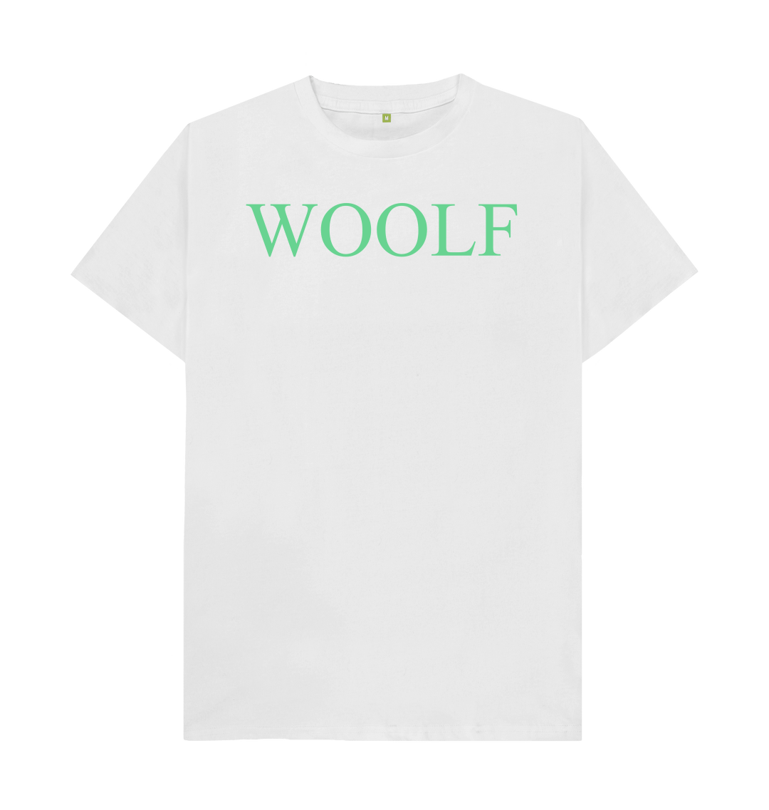 White printed t shirt front