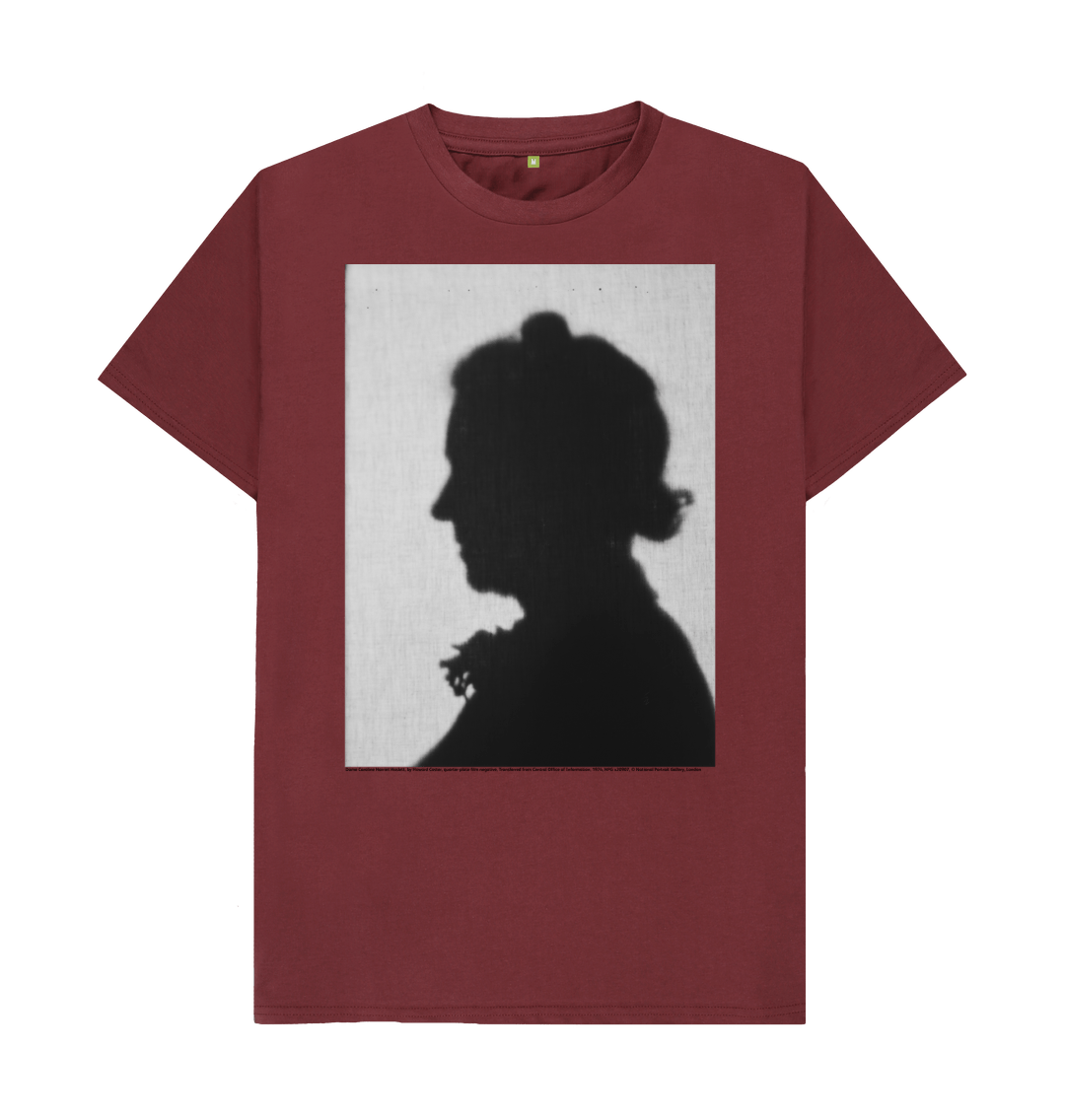 Red wine printed t shirt front