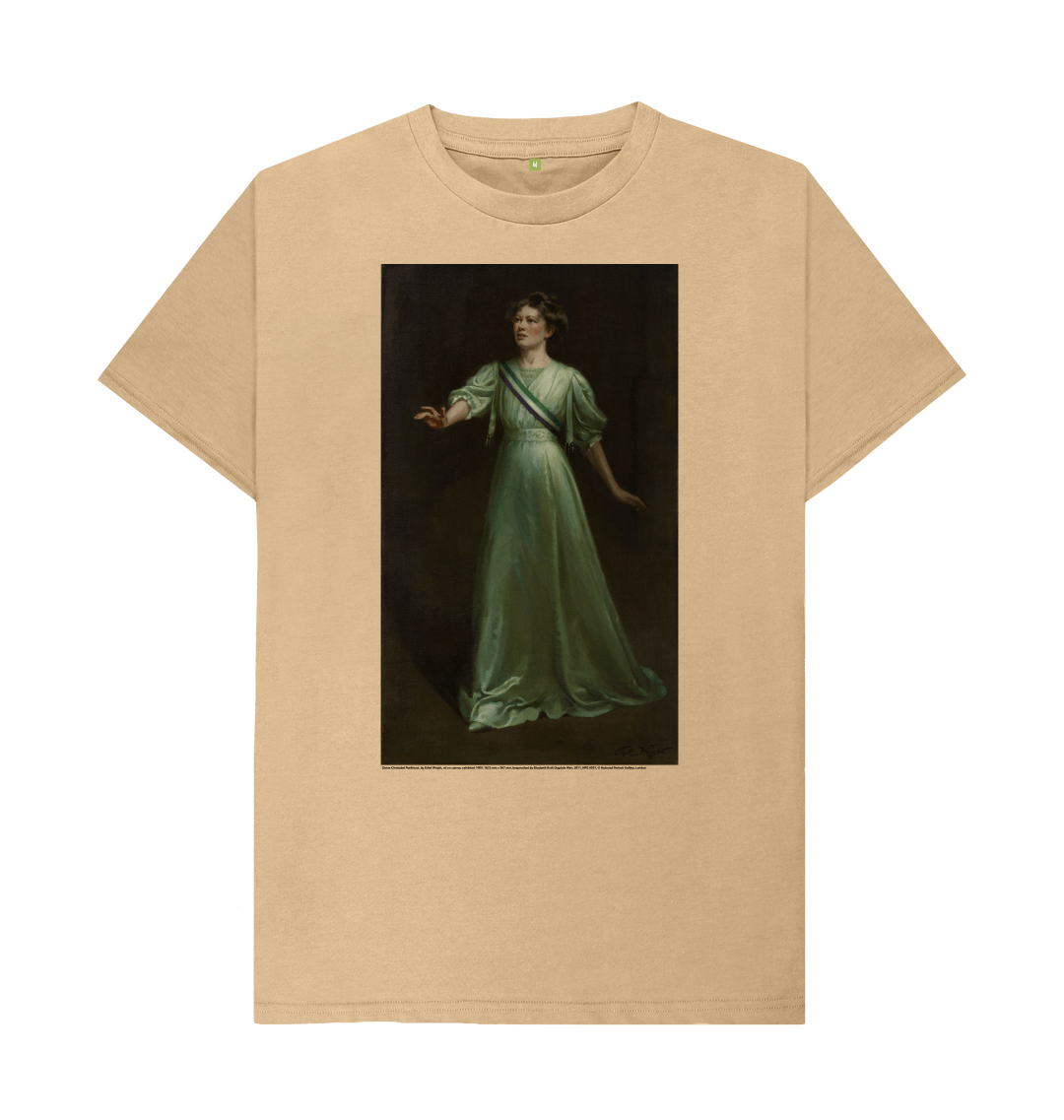 Sand printed t shirt front