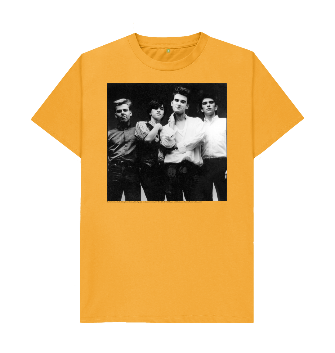 Mustard printed t shirt front