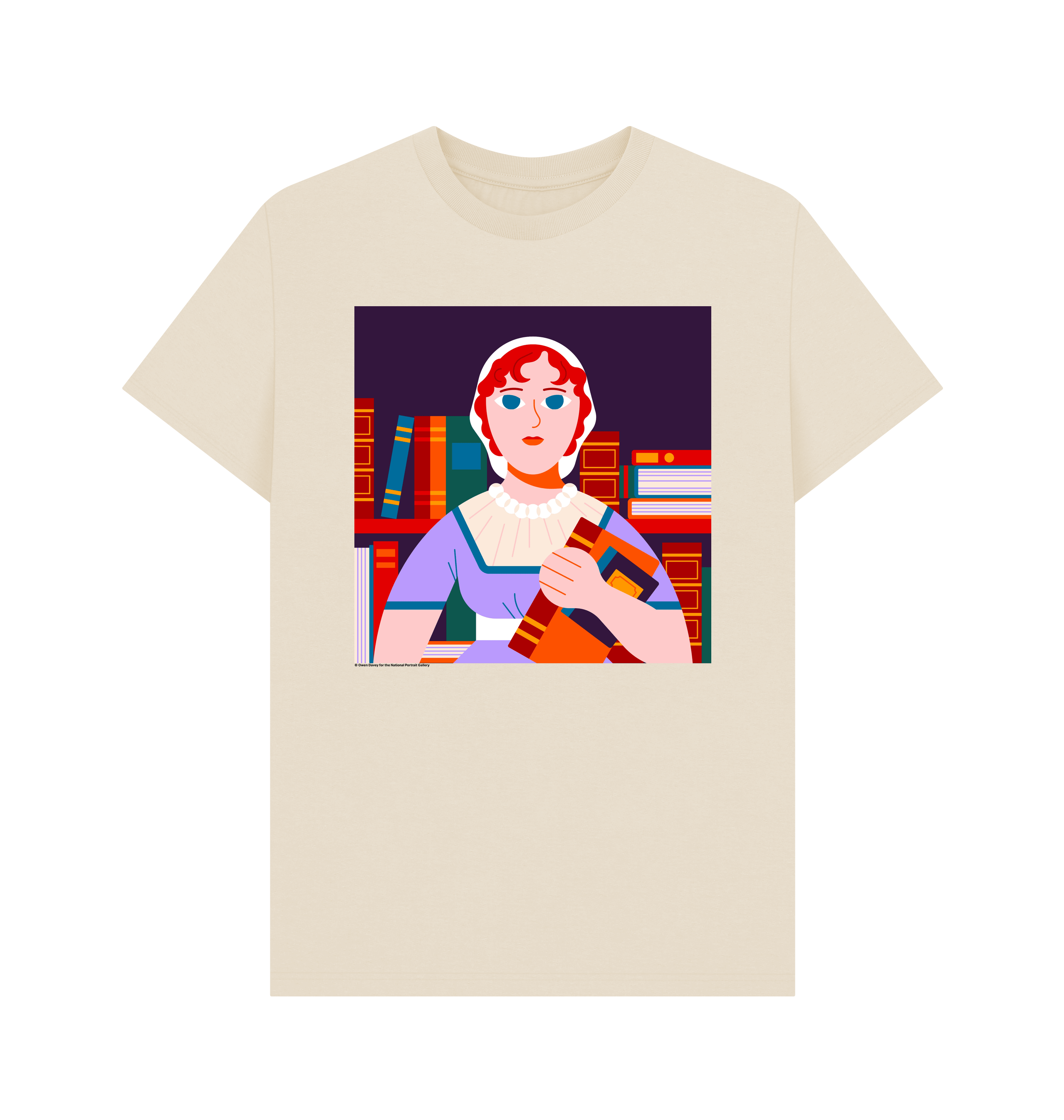 Oat printed t shirt front
