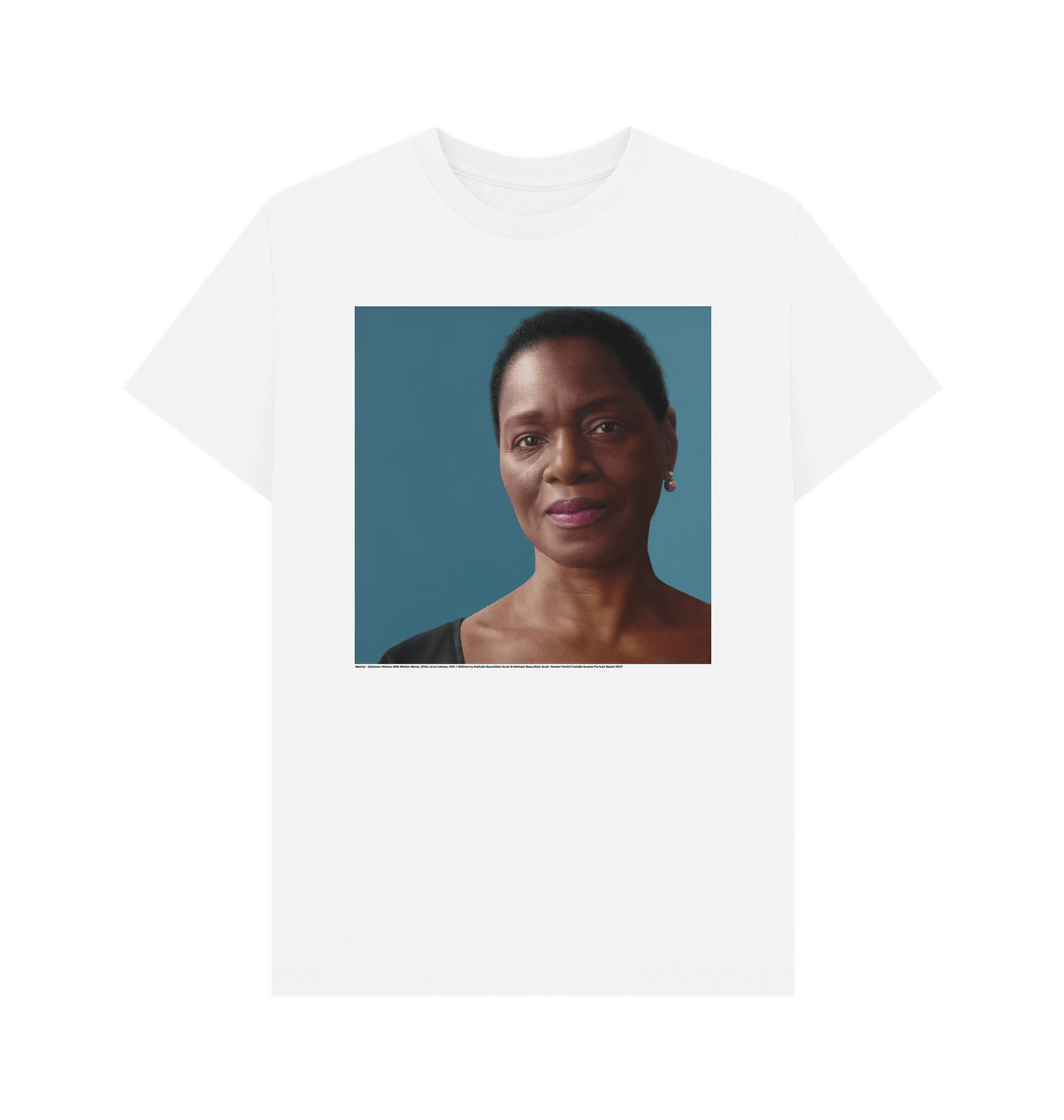 White printed t shirt