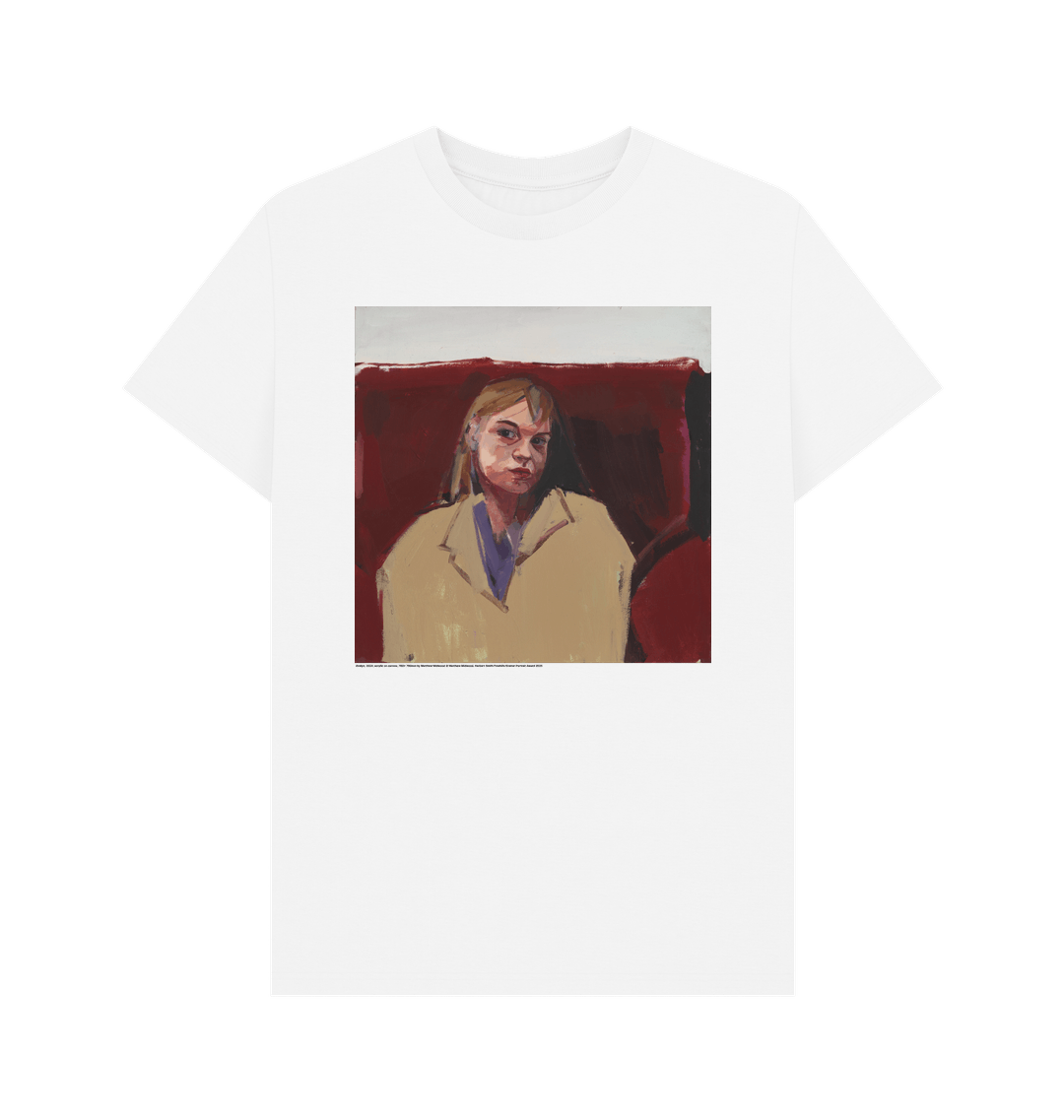 White printed t shirt