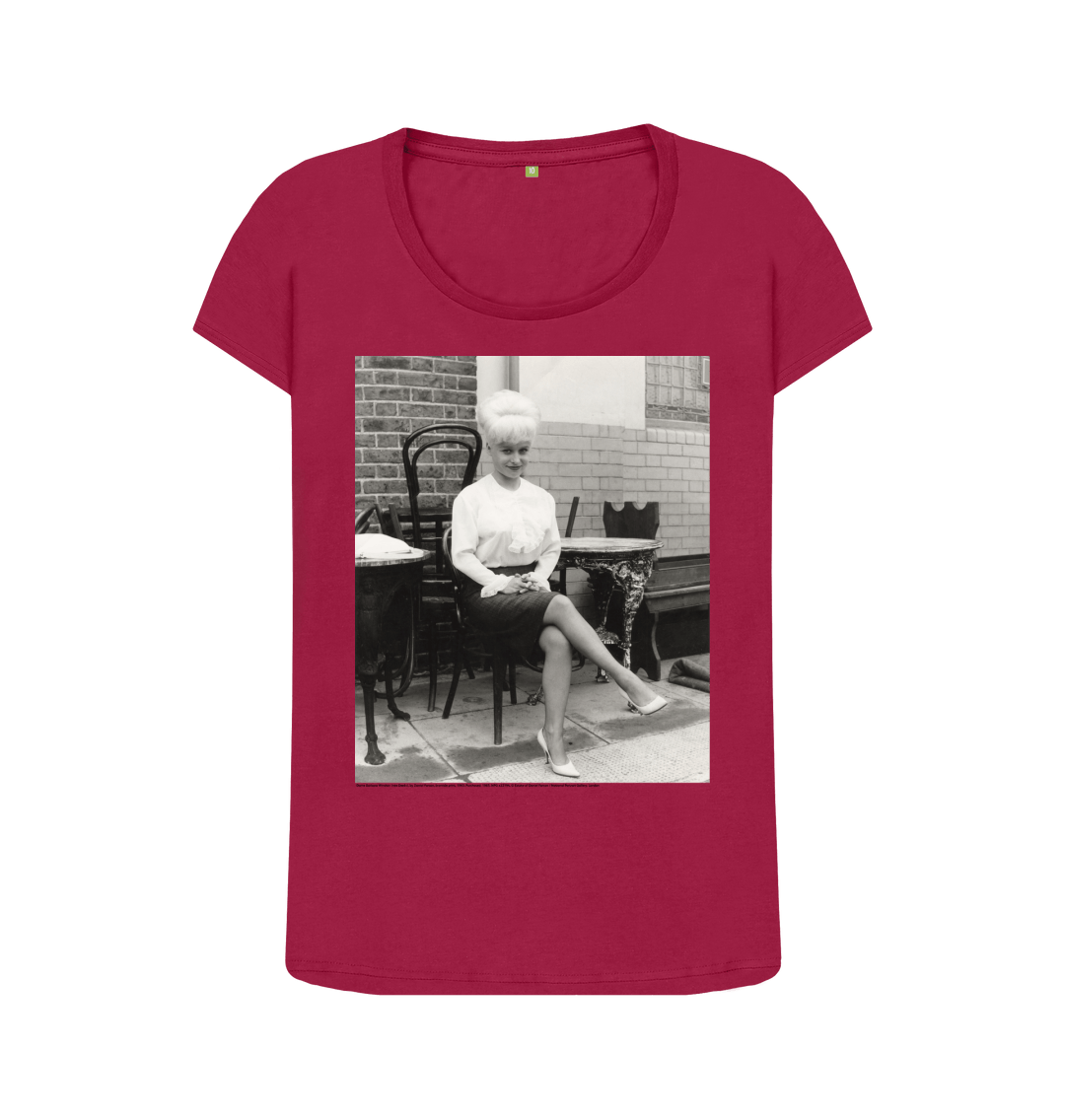 Cherry printed t shirt front