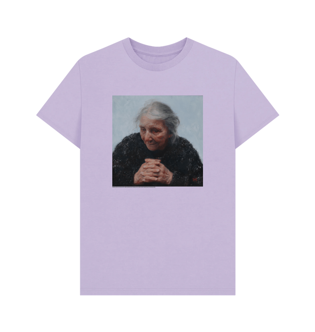 Lilac printed t shirt