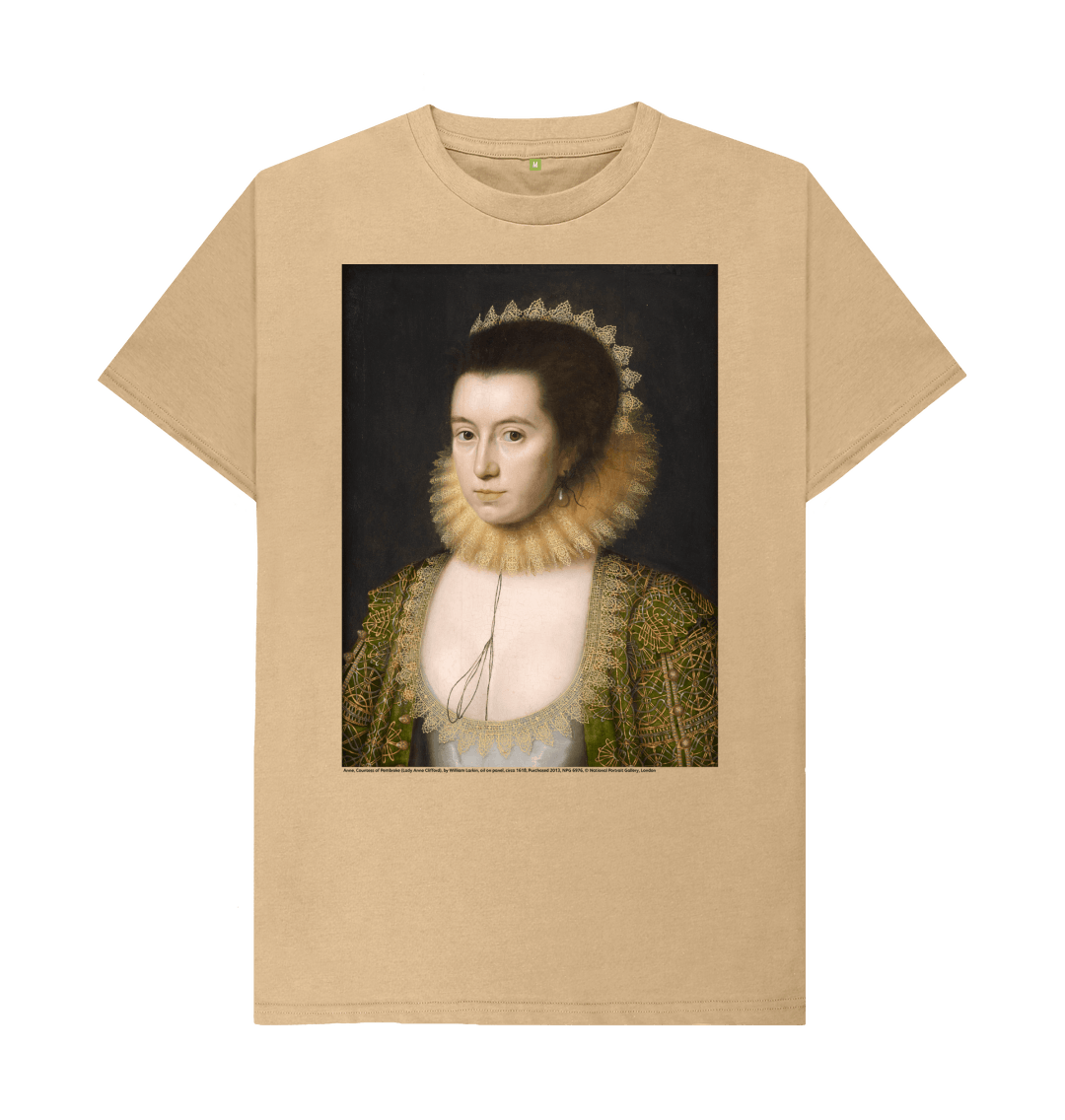 Sand printed t shirt front