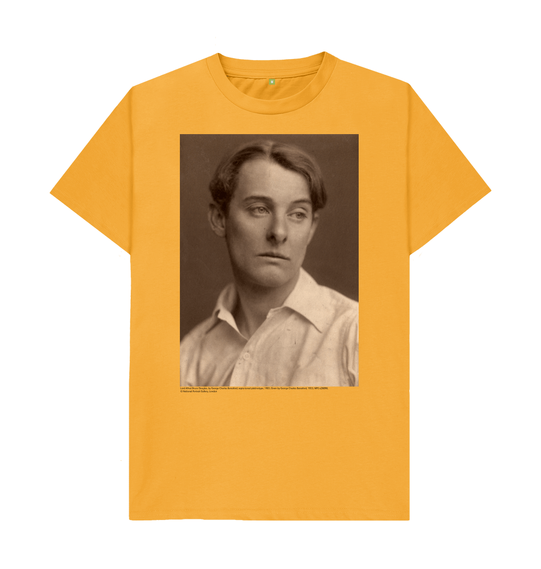 Mustard printed t shirt front