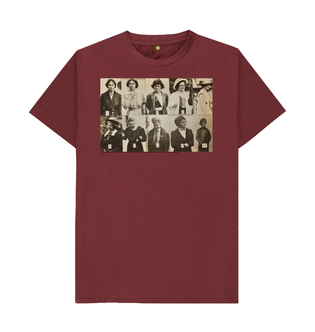 Red wine printed t shirt front