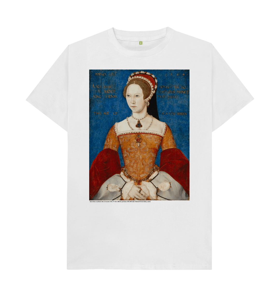 White printed t shirt front