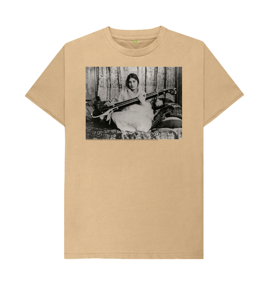 Sand printed t shirt front