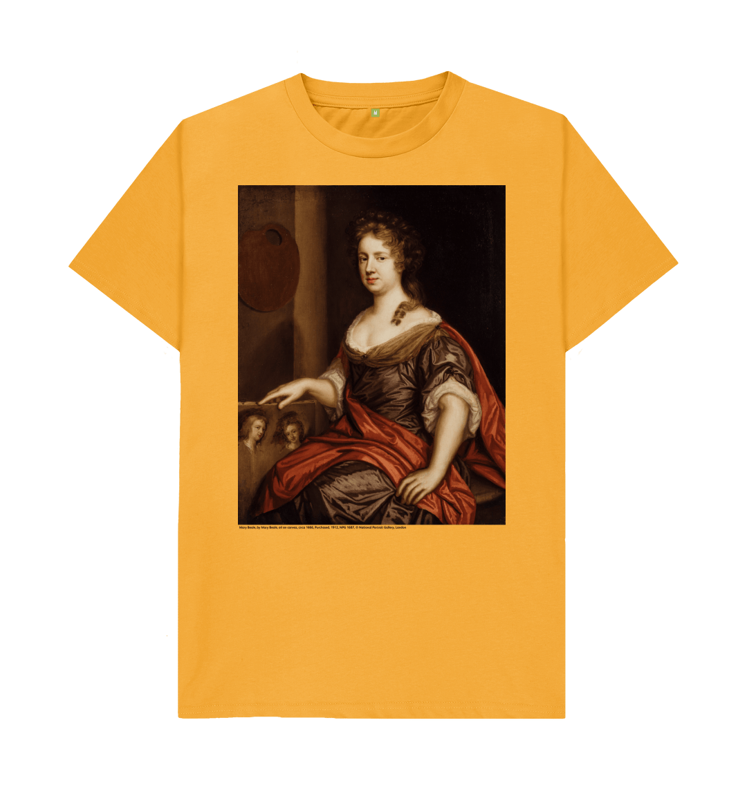 Mustard printed t shirt front