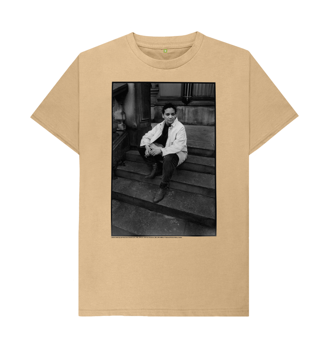 Sand printed t shirt front