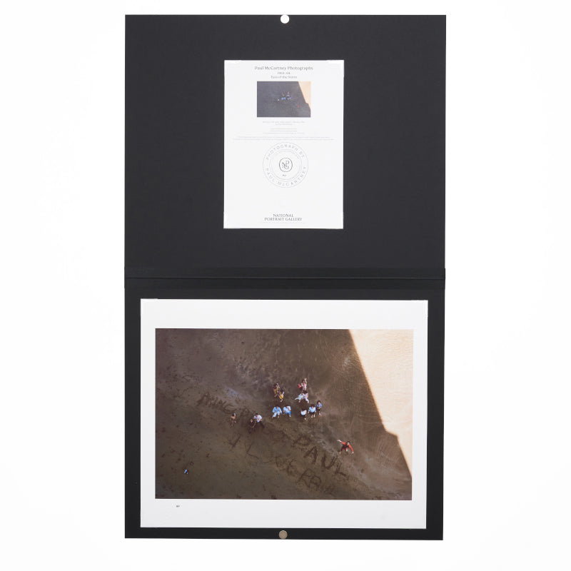 Beatles names sand paul mccarntey limited edition print