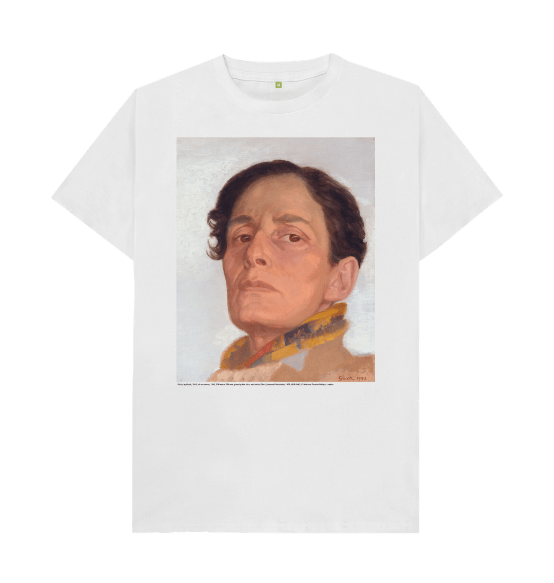 White printed t shirt front