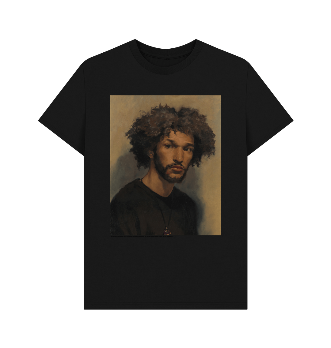 Black printed t shirt