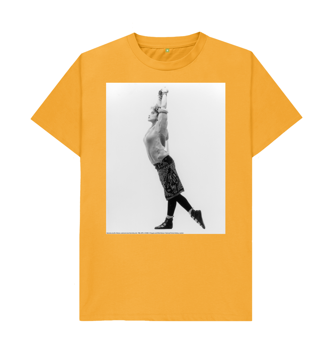 Mustard printed t shirt front