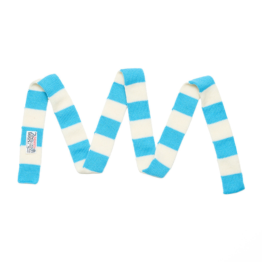 Charles jeffrey tim walker stripe skinny scarf