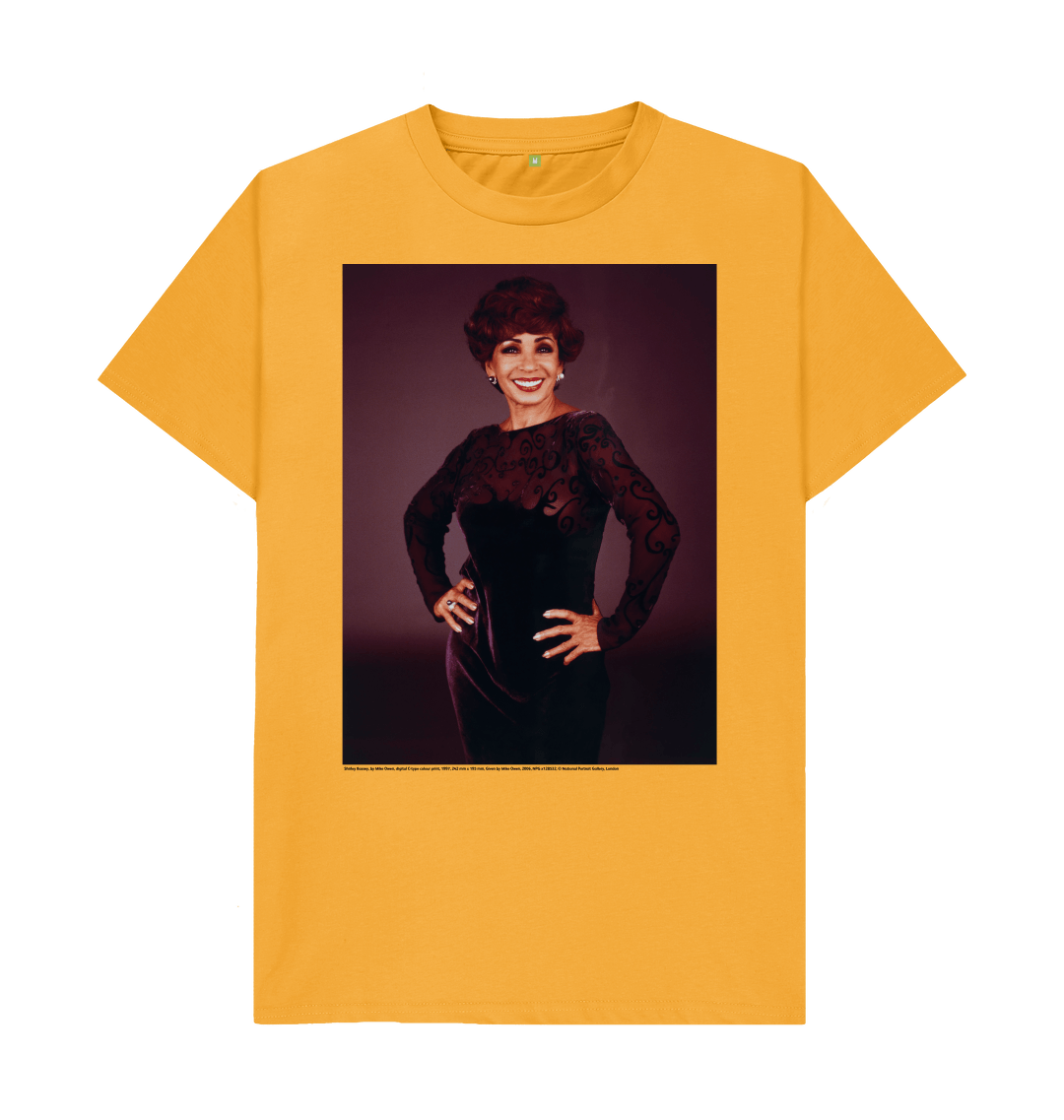 Mustard printed t shirt front