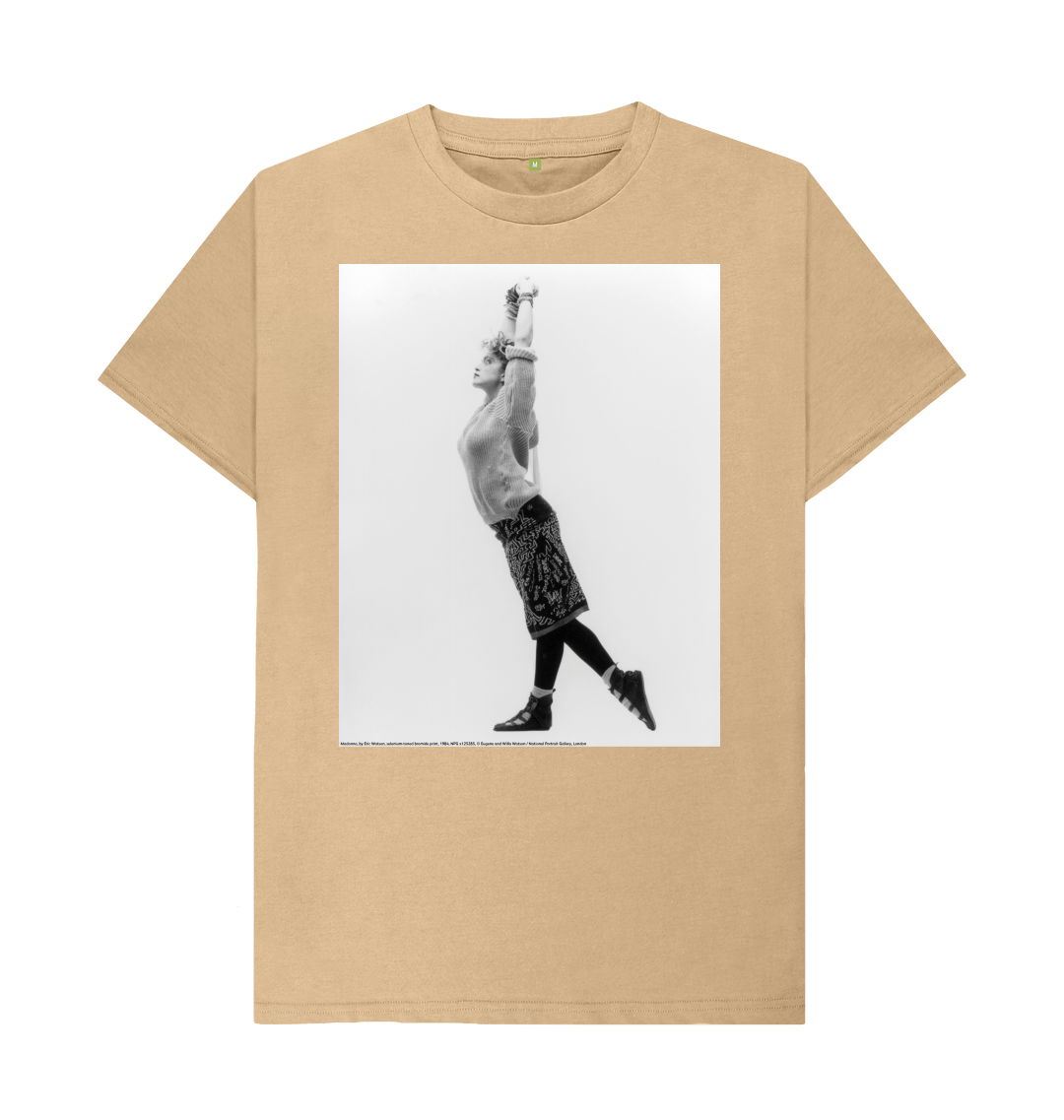 Sand printed t shirt front