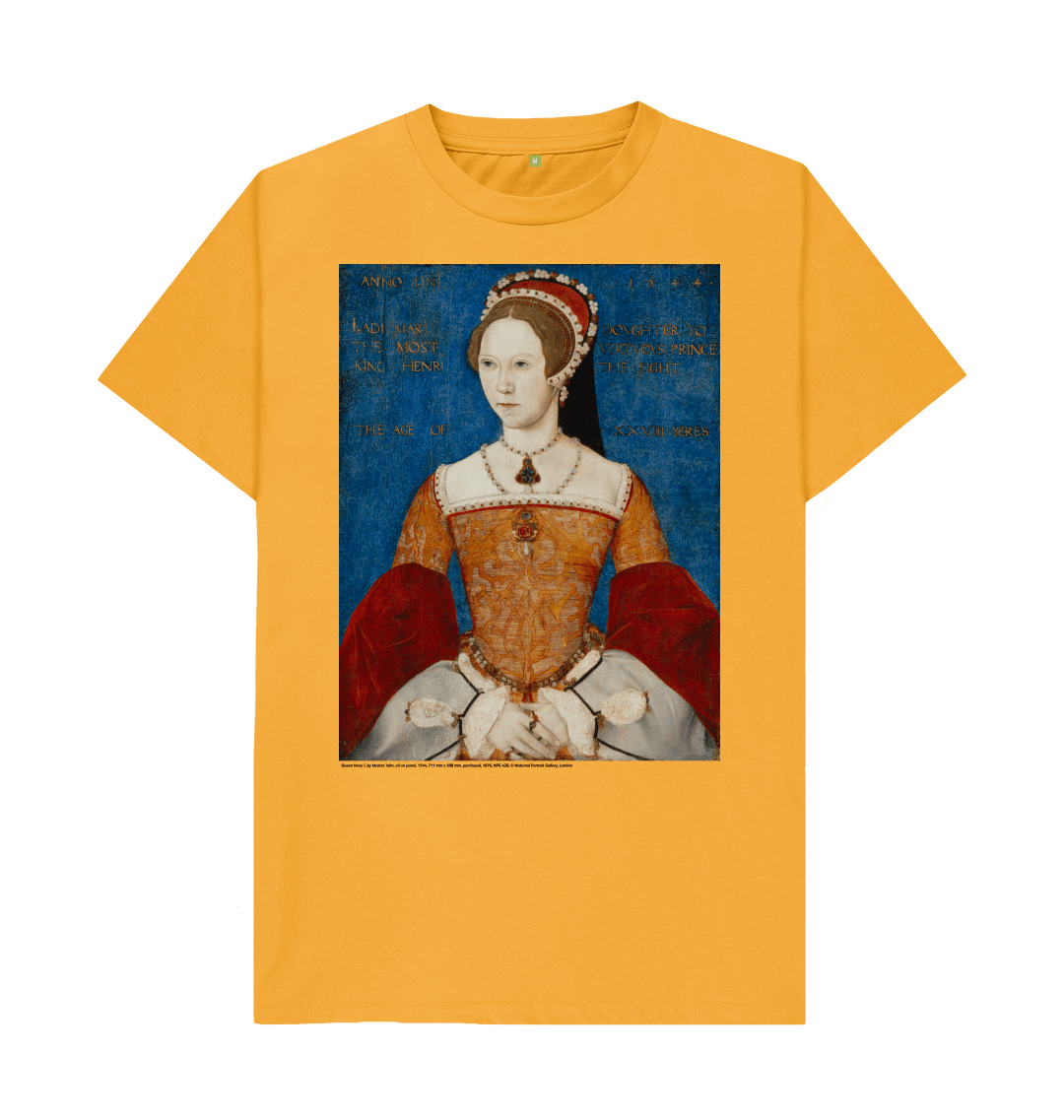 Mustard printed t shirt front