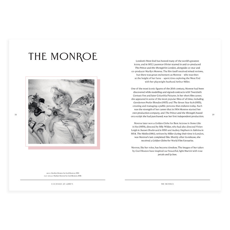 Cocktails at larrys spread 2