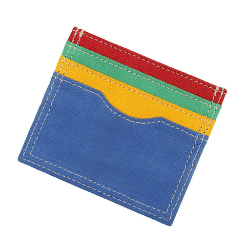 Colour Block Card Wallet