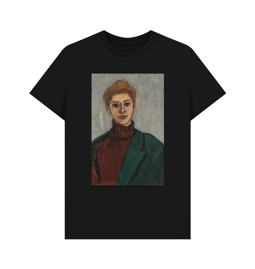 Black printed t shirt