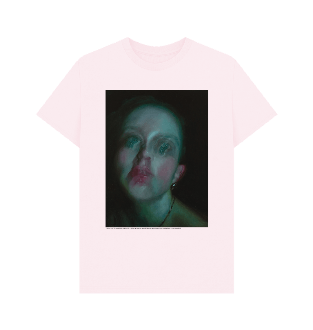 Pink printed t shirt