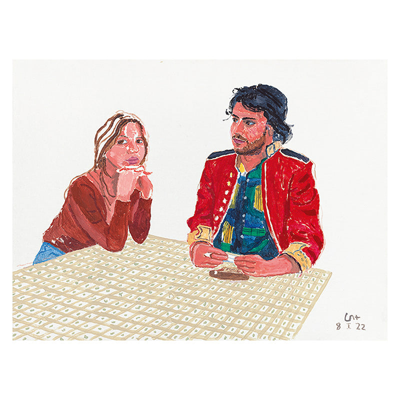 David hockney normandy portraits spread 2