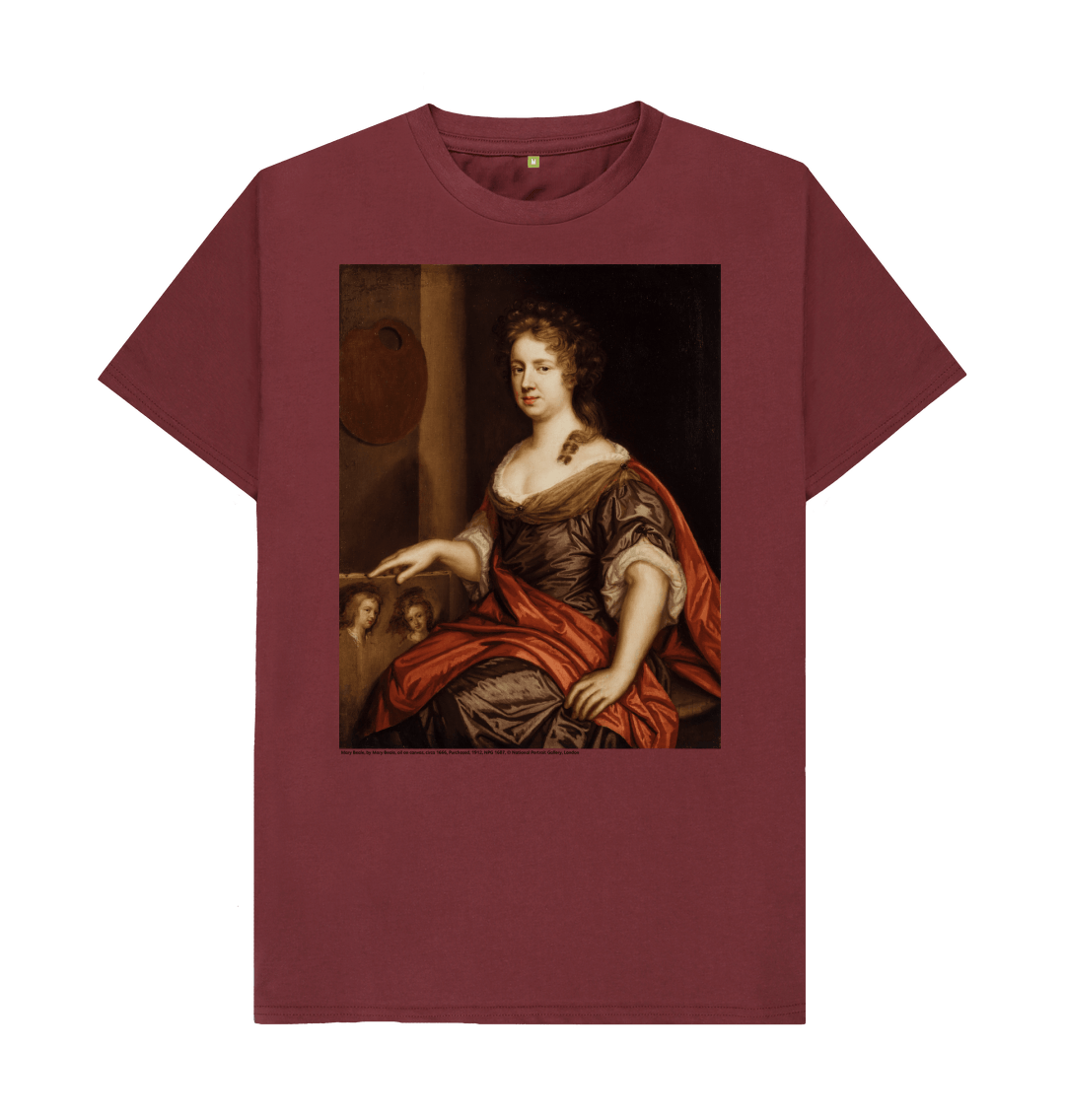 Red wine printed t shirt front