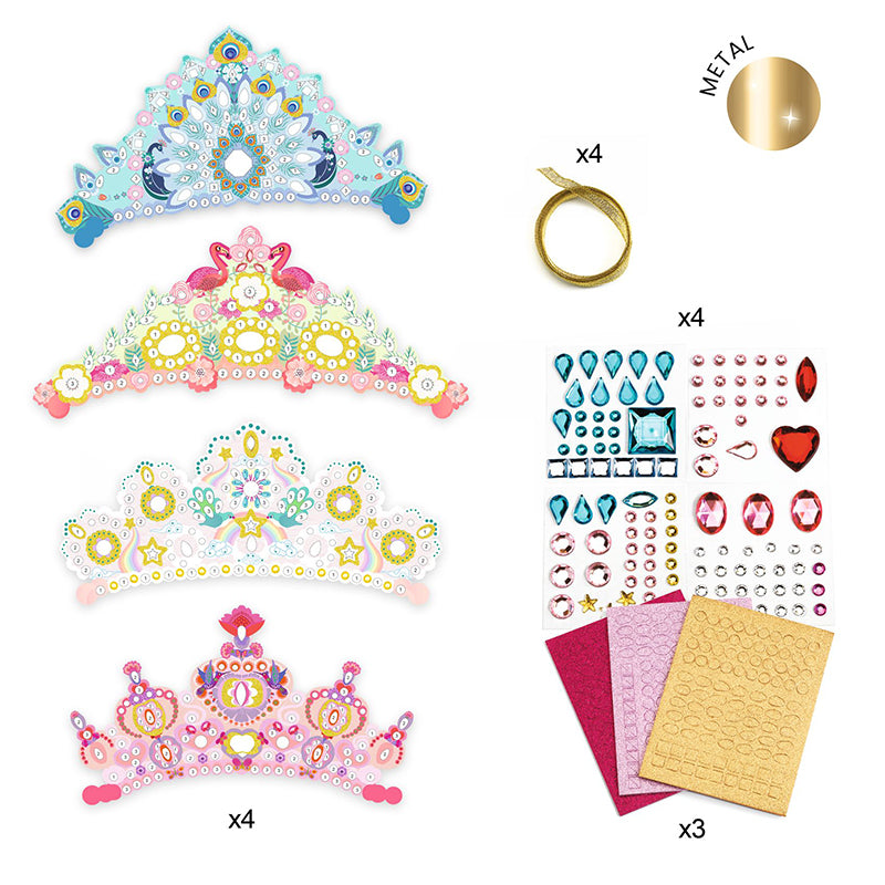 Do it yourself princess tiara kit contents