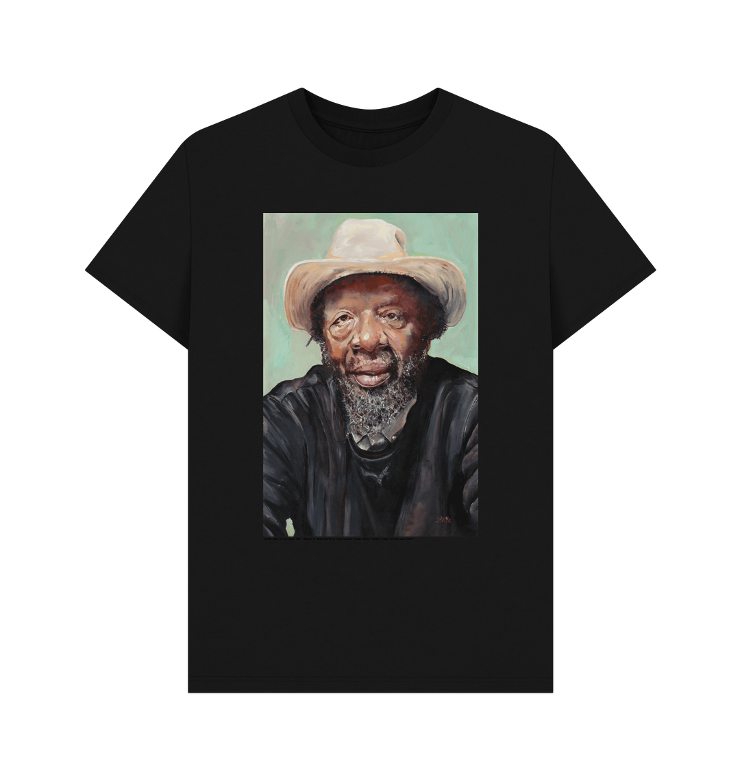 Black printed t shirt