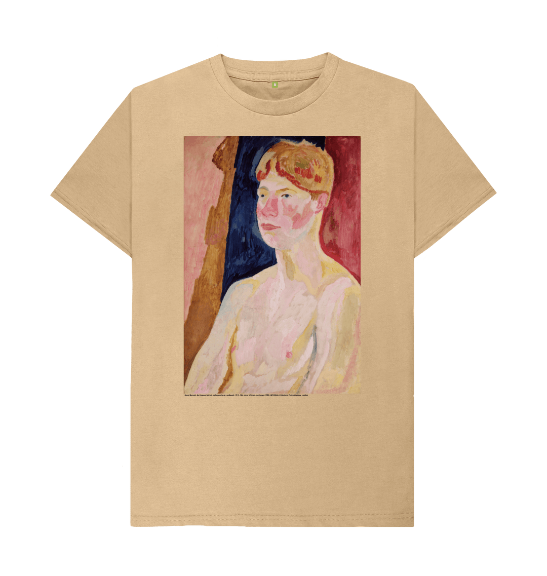 Sand printed t shirt front